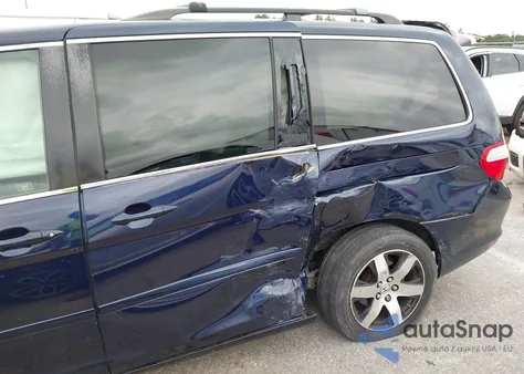 2007 Honda Odyssey Touring from USA, damaged, VIN 5FNRL38897B120420